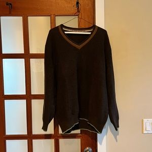 Luciano Barbera Cashmere V Neck Sweater